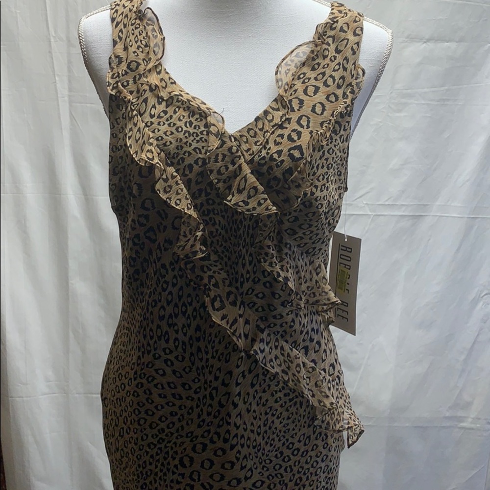 Animal print dress size 12